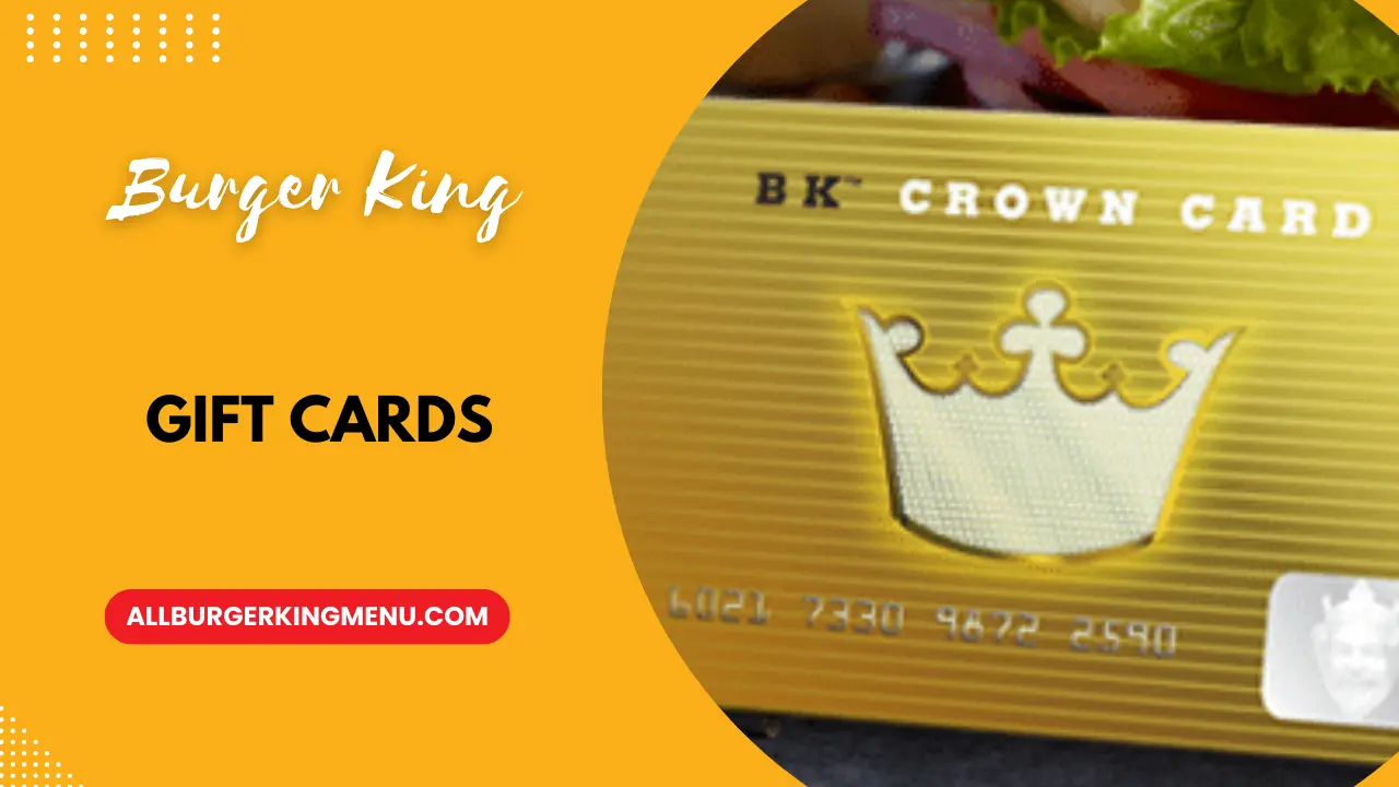 Burger King Gift Cards