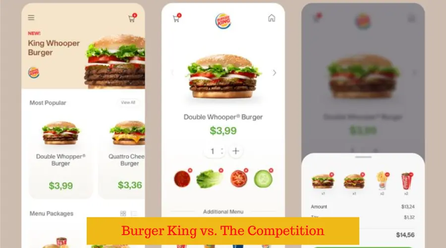 Burger King vs. The Competition